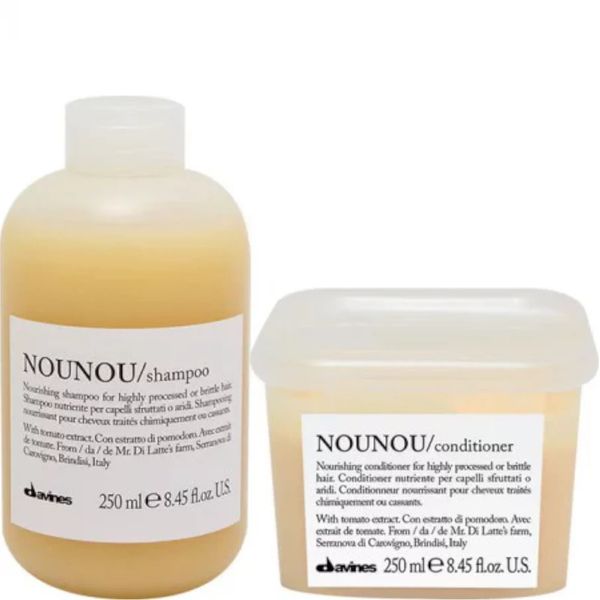 DAVINES NOUNOU Shampoo and Conditioner 8.45 oz ea