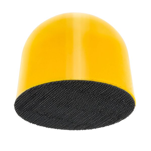 3" Palm Grip Foam Hand Sanding Block, Polish Pad Holder, Hook & Loop, Sand Buff