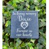 Slate Stone Personalized Pet Memorial