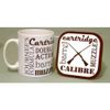Shooting Text Mug and Coaster Set