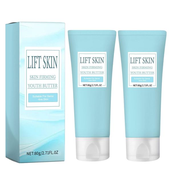 Skin-Firming Youth Butter,LuxeLift Hautstraffende Jugendbutter,Biancat LuxeLift Skin Firming Youth Butter,LuxeLift Hautstraffende Jugendbutter, Luxelift Hautstraffende Creme (Blau)