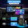 Mini Wireless Bluetooth CarPlay Adapter for Apple Plug & Play Low Latency Dongle