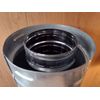 Metal-Fab 4D18 18" Straight Length x 4" Vent  Double Wall Direct Vent Pipe