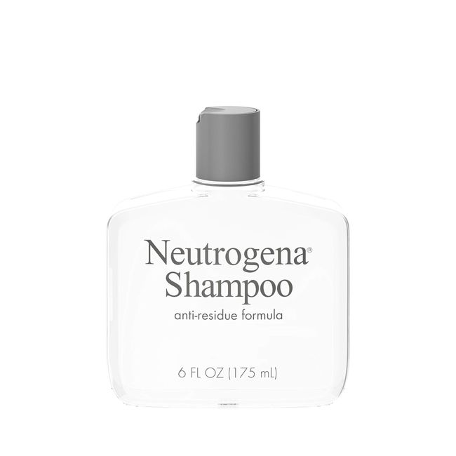 Neutrogena Anti-Residue Clarifying Shampoo, Gentle Non-Irritating Clarifying Shampoo to Remove Hair Build-Up & Residue, 6 Fl Ounce