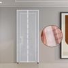 White Magnetic Door Mesh Screen Gate Mesh Hands-Free mosquito Bug no Box