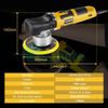 6" Variable Speed Electronic Car Polisher Dual Action DA Polishing Machine Orbit