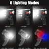 900000000LM Solar/USB LED Searchlight Rechargeable Spotlight Handheld Flashlight