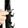 Cane Holder Clips 1 Pair (2 Pcs) for Most Mobility Scooter, Removable Arm Pads, Armrest Mount