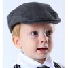 mintgreen Infant Flat Caps Tweed Herringbone Hat,Black, 2-3 Years, 52