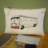 'Holiday Coach' Canvas Clutch Bag/Accessory Case (CL00038936)