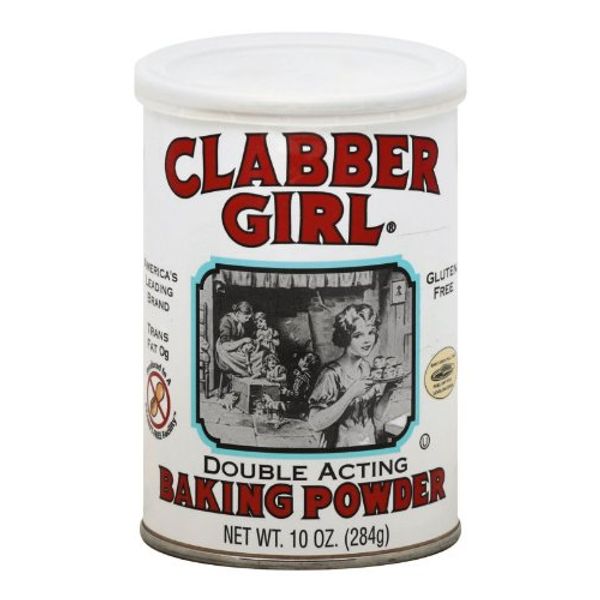 Clabber Girl Baking Powder, 8.1 Ounce Cans (Pack of 12)