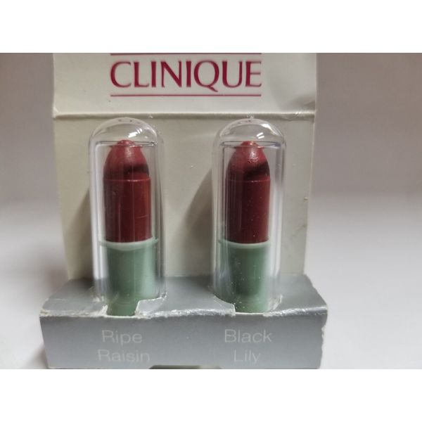 2 New Clinique Different Lipstick Ripe Raisin #13 RARE Discontinued PLEASE READ!