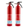First Alert Rechargeable Home Fire Extinguisher ABC 2.5 Pound 2 PACK