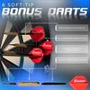 Franklin Sports Soft Tip Dartboard, 18x1-Inch