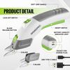 WORKPRO Cordless Electric Scissors 4V Rechargeable Powerful Shears Cutting Tool