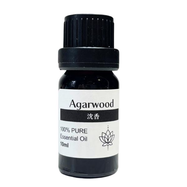 Agarwood Agarwood Essential Oil 100% Real Aroma Oil (Agarwood Essential Oil, 10ml)