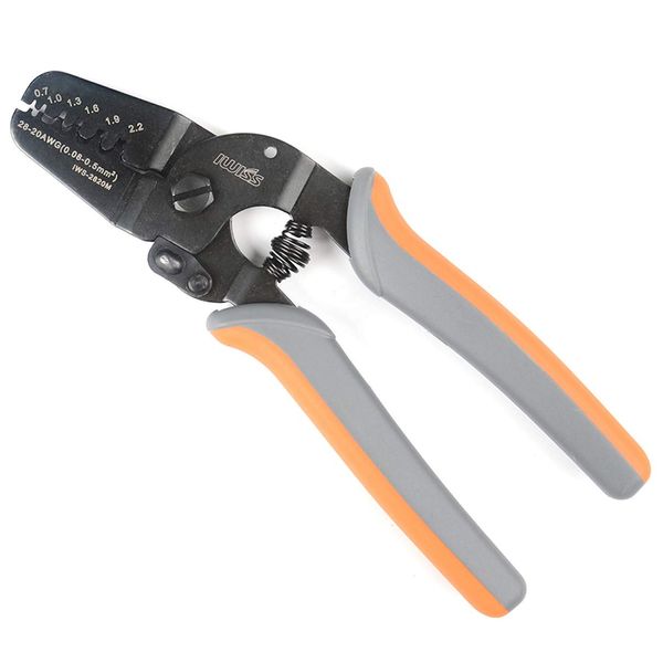 IWISS IWS-2820M Precision Crimping Pliers for Open Barrel Terminals 0.08-0.5mm 2 Micro Terminals