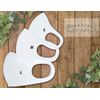 Connect Mask C White White Small Sublimation Transfer Printable