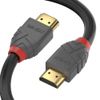 LINDY 36962 1 m High Speed HDMI Cable, Anthra Line - Black