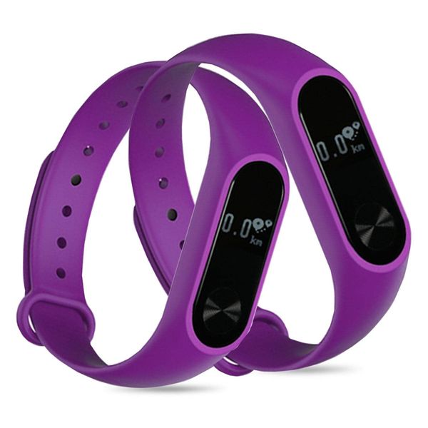 AQUARIUS AQ112 Fitness Tracker With Heart Rate Monitor Purple