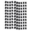 Ikea VARIERA - Cover cap, black / 100 pack