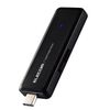 Elecom External SSD 1TB USB 3.2 (Gen2) USB Memory Type, Black ESD-EMH1000GBK