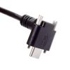 chenyang USB 3.0 to USB C 90 Degree Angled Data Cable with Panel Mount Screw for Industrial Camera 3.0M
