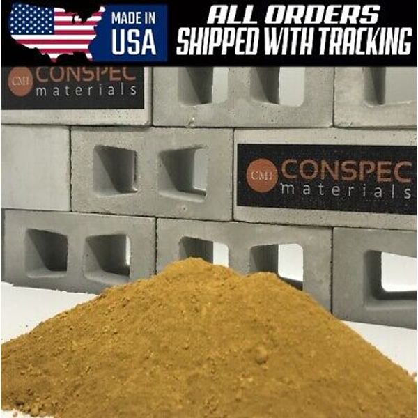 LIGHT BUFF Concrete Color Pigment Dye Colorant Cement Mortar Grout Plaster 1 LB