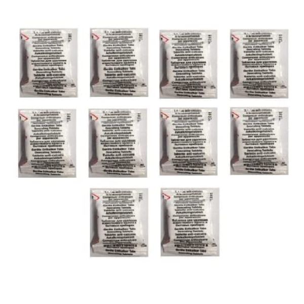 Descaling Descaler Pack of 10 Coffee Machine Cleaning Tablets for All Tassimo, Senseo, Nespresso, Dolce Gusto, Lavazza Coffee Machines