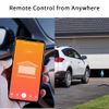 Benefischl Tuya Smart ZigBee Garage Door Opener Controller PC Tuya Smart ZigBee with App Control Sensor Works with Home EU Plug