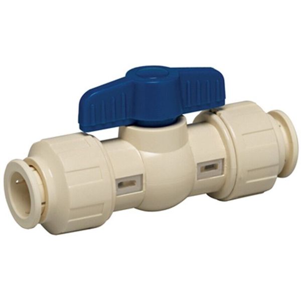 Homewerks 3/4 in. CPVC Push Fit Ball Valve Full Port T-Handle For Non-Potable Wa