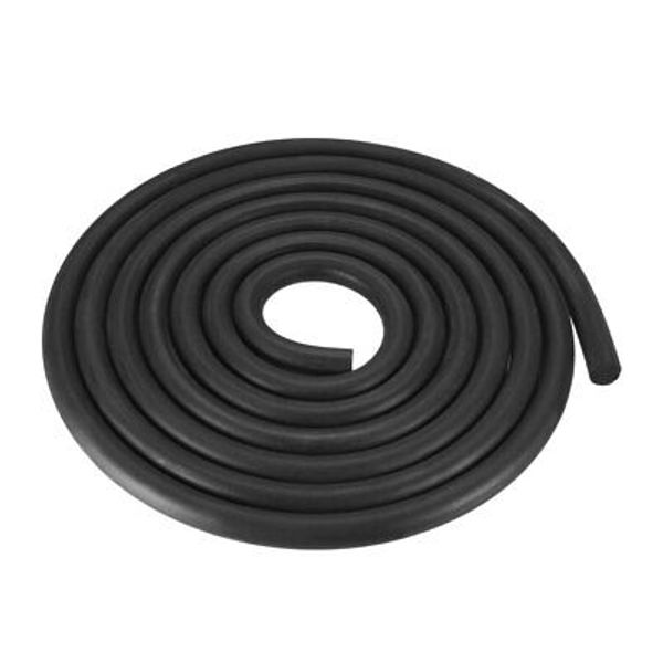 Foam Rubber Seal Weather Strip 14mm Diameter 3 Meters 9.8ft Black