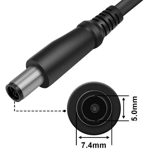 65W AC Adapter Compatible with Dell Chromebook 11 3180 3189 3120 Inspiron 15 3542 3521 N5050 Latitude 3190 3189 E7250 E5430 E5470 E7440 E7450 7480 PA-12 LA65NS2-01 Power Adapter Supply Cord