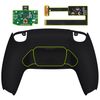 EXtremeRate Back Paddle Programmed Remap Kit for PS5 Controller BDM-010, Upgrade Board for PS5 Controller and Redesigned Back Case & Back Button Attachment - Controller Not Included [Black]