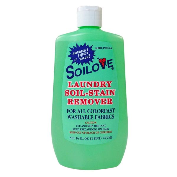 SOILOVE Laundry Soil-Stain Remover ~ 12 Pack ~ Deep Discount ~ Give Away To Family & Friends ~ No Risk ~! ~ Removes Blood, Grass, Grease, Ink, Blood & Most Other Stains ~ 100% Green ~ Try It Now!