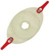 SPARES2GO Mounting Disc & Plastic Blades for Sovereign Lawnmower