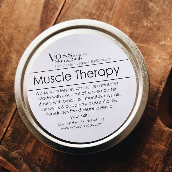 Muscle Therapy with Peppermint, Arnica and Menthol