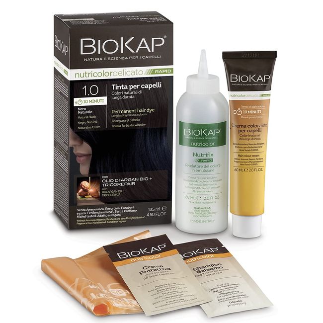 Biokap 1.0 Nutricolor Delicato Rapid Saç Boyası 135 ml