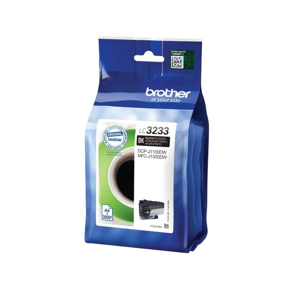 Brother Black High Yield Ink Cartridge LC3233BK