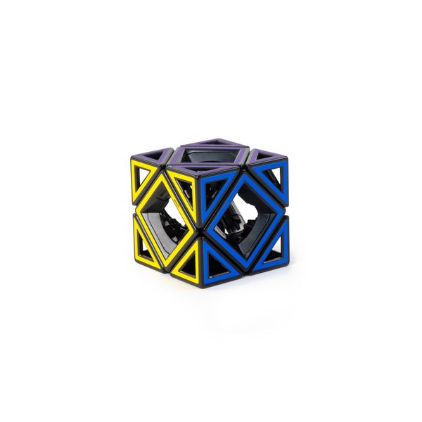 Meffert's Hollow Skewb Cube by Recent Toys, Brain Teaser Cube for Adults and Kids. Hard Difficulty Cube Fidget Toy Stress Relief Puzzle for Boys Girls Teens Adults