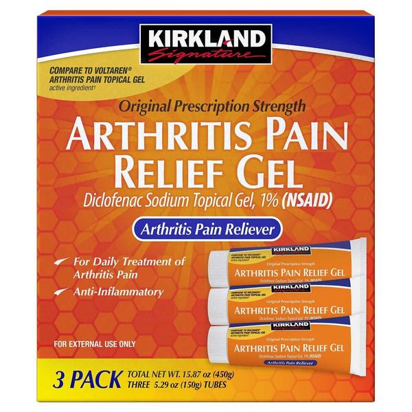 Kirkland Signature Arthritis Pain Relief Gel, 15.87 Ounces