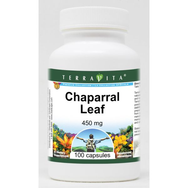Chaparral Leaf - 450 mg (100 Capsules, ZIN: 516651)