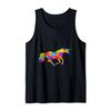 Unicorn Horse Puzzle Autism Puzzle Tank Top