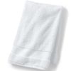 Lands' End Organic Towel White Bath- Hand Towel