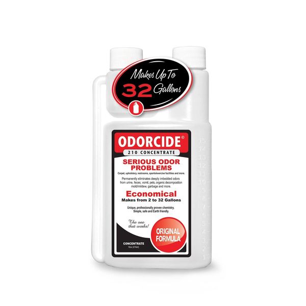 Odorcide 210 Odor Eliminator Concentrate 16 Oz Pet Smoke Food Urine Deodorizer