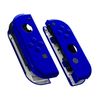 eXtremeRate Chrome Blue Joy con Handheld Controller Housing with Full Set Buttons, DIY Replacement Shell Case for Nintendo Switch Joycon & Switch OLED Joy con - Console Shell NOT Included