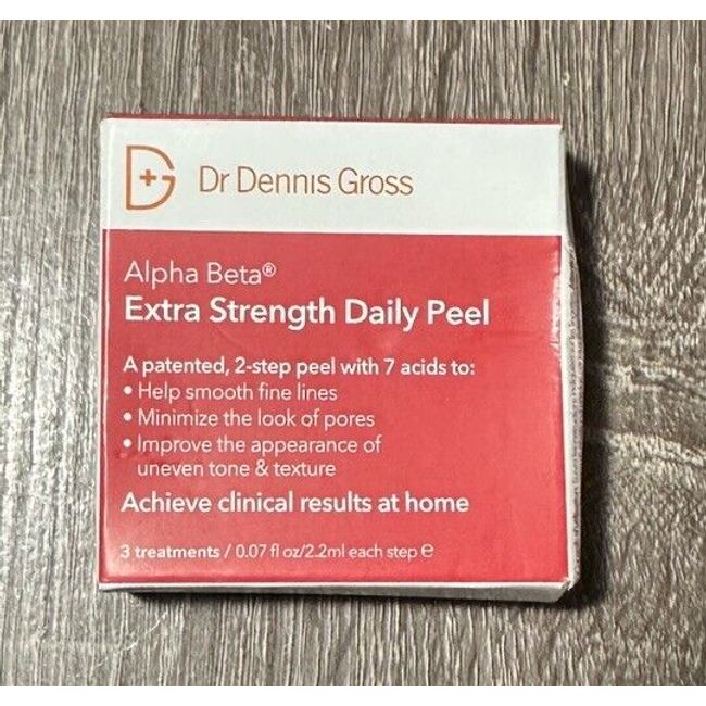 Dr Dennis Gross Alpha Beta Extra Strength Daily Peel 3 Treatments EXP: 02/2024