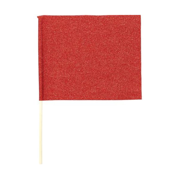 Artec Glitter Flag Red 18223