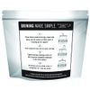 Fire & Flavor Turkey Perfect Brining Bag - Heavy Duty - Holds 25lb Turkey - 21" x 22" Zip Top Bag - 1 Pack, White