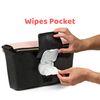 Non Slip Stroller Organizer With Black Cover
